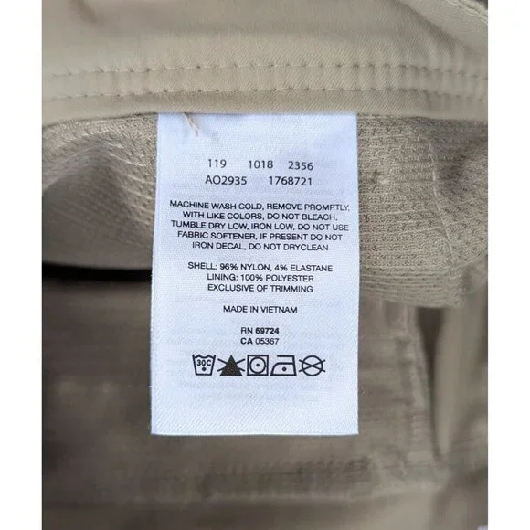 Columbia Mens Cargo Pants In Beige Size 36W 32L Lightweight - Picture 6 of 7